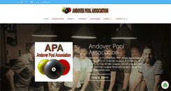 Desktop Screenshot of andoverpool.com